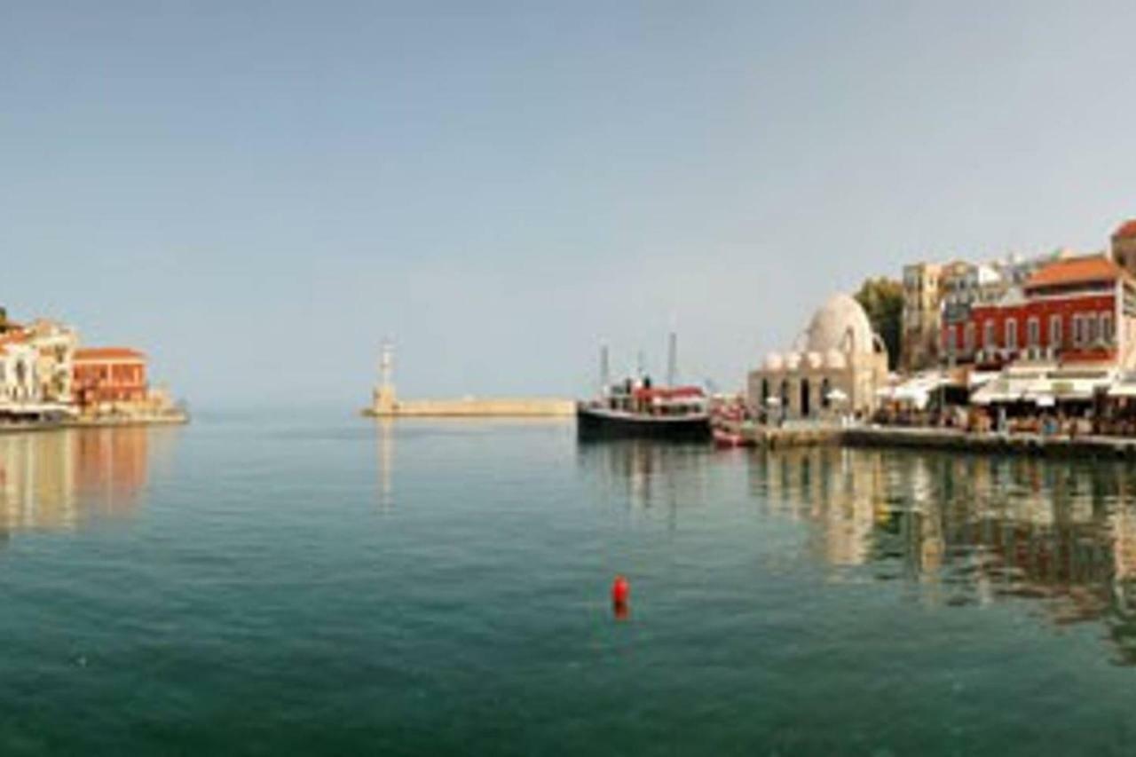 House With Sea View Close To Platanias Vrisai Ngoại thất bức ảnh